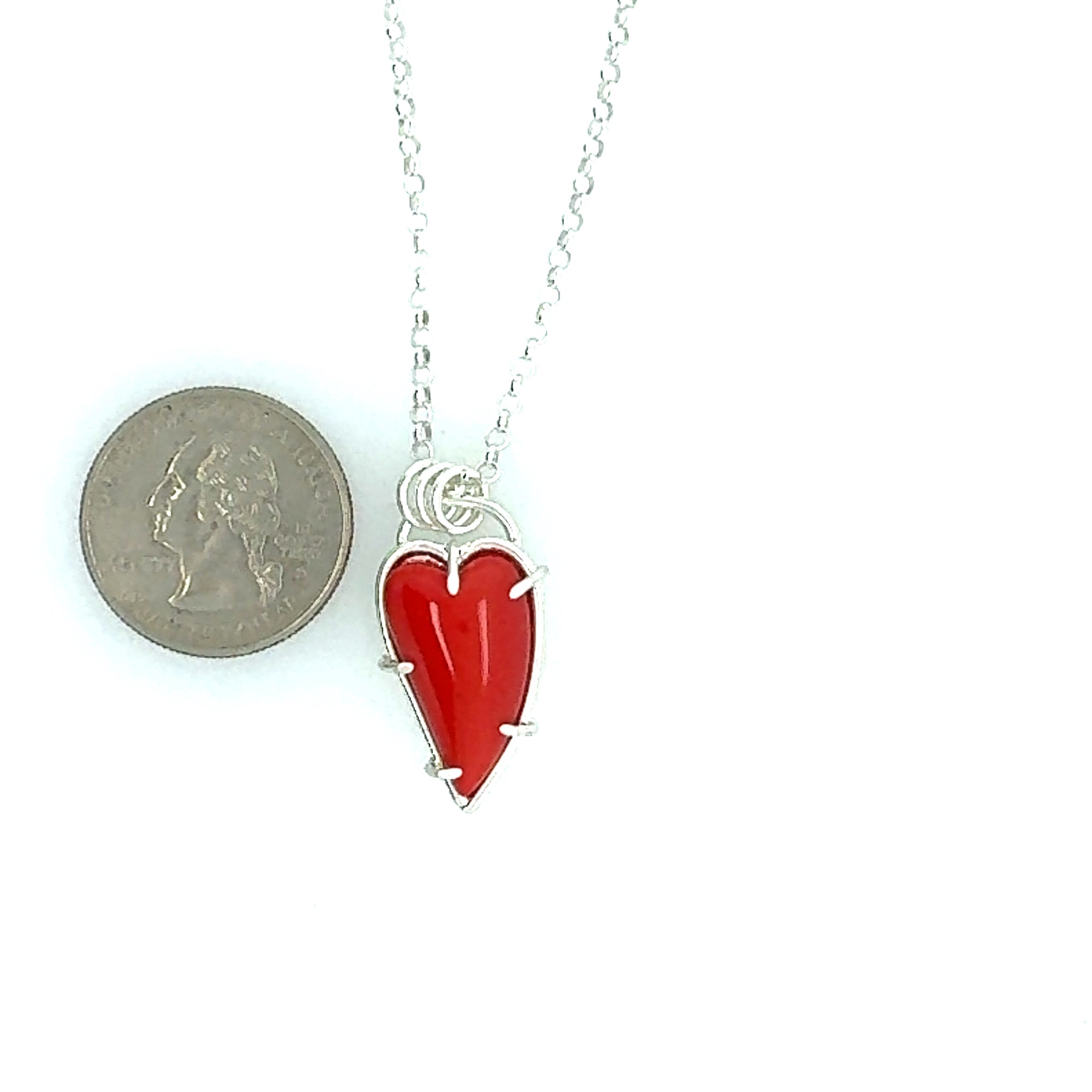 Rosarita Heart necklace