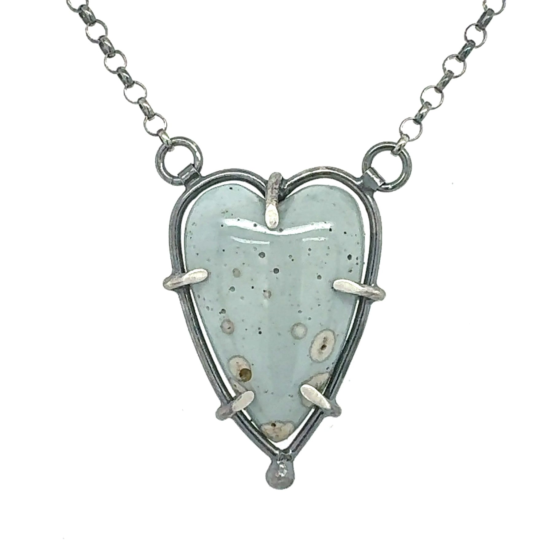 Leland Blue Heart Necklace