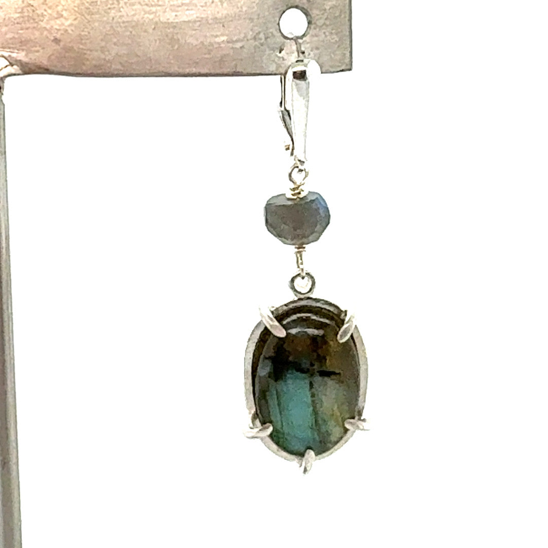 Labradorite Earrings